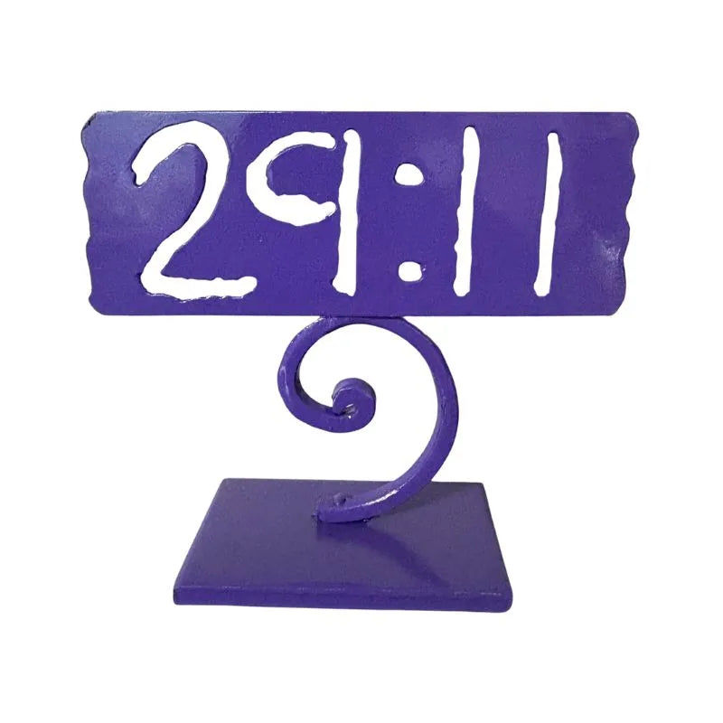 Bible Verse Sculpture – 29:11 – Handmade Christian Metal Art