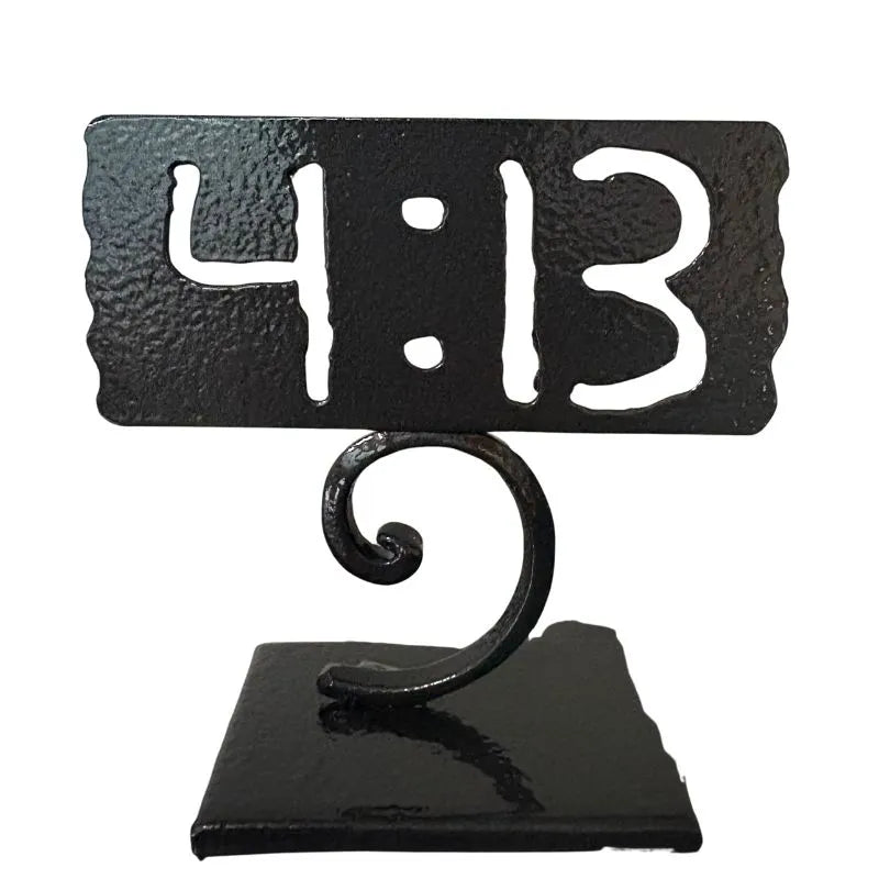 Bible Verse Sculpture – 4:13 – Handmade Christian Metal Art