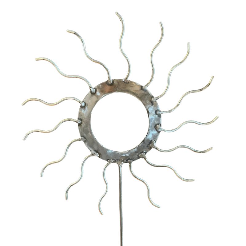 Metal Sun Yard Art Sculpture