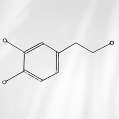 Dopamine Molecule Wall Art – Handmade Metal Dopamine Chemistry Decor – Happiness Molecule Wall Hanging for Office, Living Room, or Gift
