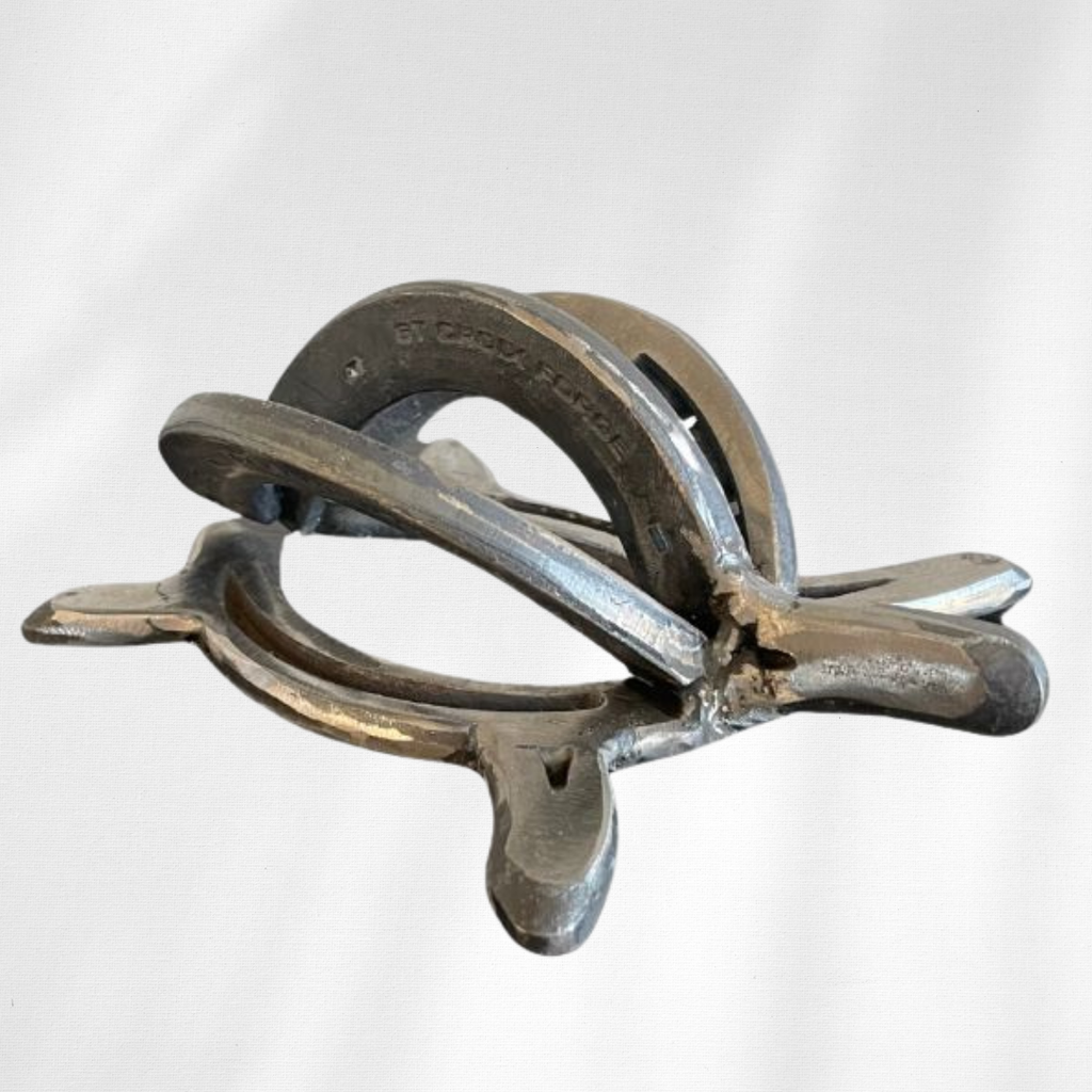 Horseshoe Sea Turtle Sculpture – Handmade Metal Turtle Decor –  Horseshoe Art – Coastal Home Decor – Unique Beach Lover Gift
